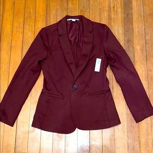 Old Navy Burgundy Blazer. Never worn w/ tags